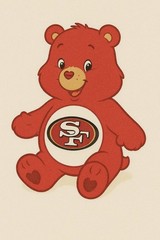 San Francisco Care Bear Sticker Decal Laptop Wall Mirror Cup Tumblr Locker Bin