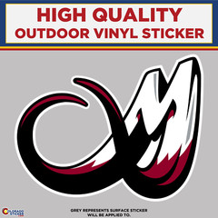 Colorado Mammoth Lacrosse, High Quality Vinyl Stickers
