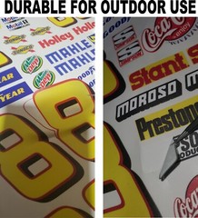 Clear Matte Vinyl Sticker Sheet 106-R/C MODEL Decal fits 1/24-1/16 Scale DIE CUT
