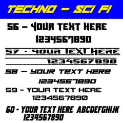 Custom Text Vinyl Lettering Sticker Decal Window Trailer Business Car Name Boat