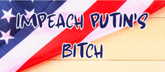 Anti Trump and Reublican agenda bumper sticker or magnet.