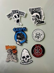 Punk Rock Sticker Pack – Misfits Minor Threat Social Distortion Descendants
