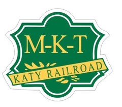 KATY Missouri Kansas Texas Railroad Railway Train Sticker Decal R6997