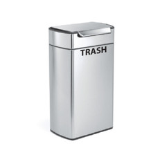 RECYCLE and TRASH Bin Die Cut Stickers Label Recycle Can Decals 4 for 1
