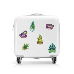 50pc Cannabis Vinyl Waterproof Stickers – Suitcases, Instruments, Windows