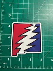 New Mexico Stealie – Grateful Dead – Laminated Vinyl Sticker 3″x3″
