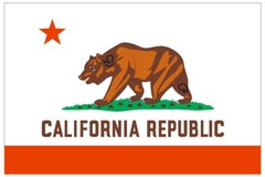California Flag Sticker Decal F79