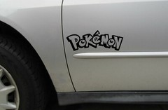 Pokemon Logo – Vinyl Decal – Pokemon Sticker – You Choose Size and Color