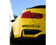 Custom Laser-Multicolor Personalized Name! Cut 3D Acrylic Emblem Badge for Car –