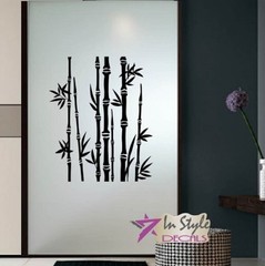 Vinyl Decal Bamboo Trees Floral Design Any Room Wall Sticker Mural Decor 1955