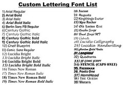 1 to 5 INCH Custom REFLECTIVE Vinyl Decals Text Lettering Numbers Stickers Sign