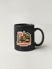Springfield Missouri Sticker Decal Vinyl Die-Cut City Skyline Landmark Design
