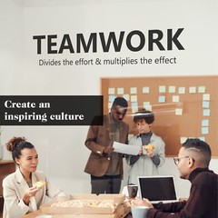Teamwork Motivational and Inspirational Office Wall Decal Sticker Vinyl Quotes