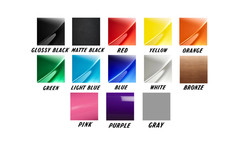 Custom Lazer-Cut Car Acrylic Emblem Badge MULTI COLOR Customized Text Names.