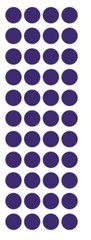 3/4″ Purple Round Label Dots Stickers Color Coding Inventory 3/4 Inch Dot