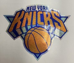 New York Knicks Holographic Tiny Sparkle Vinyl Decal