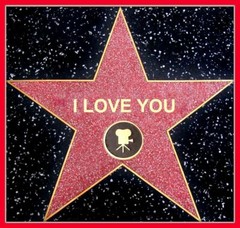 CUSTOMIZED HOLLYWOOD WALK OF FAME STAR STICKER DECAL ADD YOUR NAME ALL SIZES