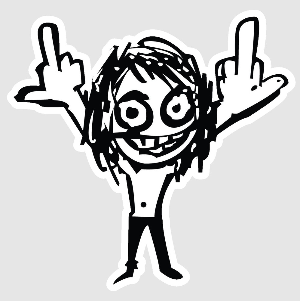 Ozzy Osbourne Decal Laminated Vinyl Sticker Car Truck Window Laptop 01