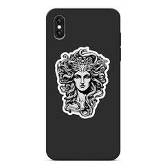 Medusa Sticker Wild Hair Snakes Folk Lore Myth Sexy Small Large Decal Stickers