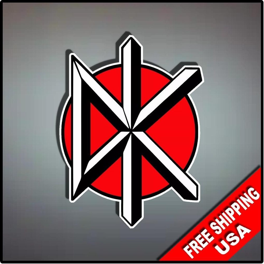 Dead Kennedys Logo Decal Sticker Heavy Hardcore Punk Rock Various Sizes