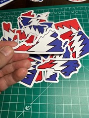 Virginia Stealie – Grateful Dead – Laminated Vinyl Sticker 1.5″x3″
