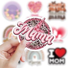 Mother’s Day Vinyl Stickers – 50 Waterproof Decals for Various Surfaces