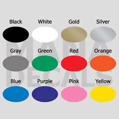 Rectangle Outline Vinyl Die Cut Decal Sticker – Shape