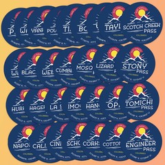 Colorado Pass Sticker Pack – Set of 35+ Decals