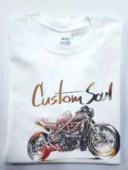 Motorcycle Easy Iron on Sublimation Stickers Biker T-shirts Hoodies Hat (3 Pack)