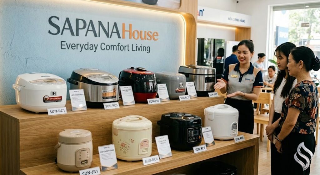 Nồi cơm điện - Rice Cooker - Ultimate guide - Sapana House